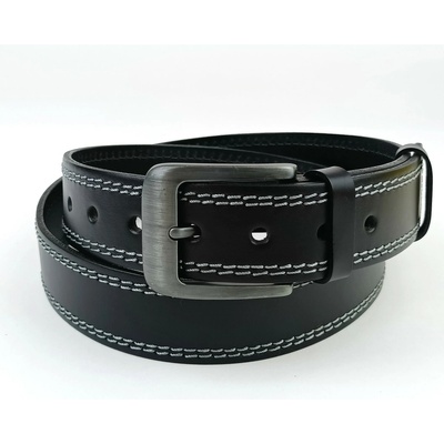 Penny Belts Jeans pánský opasek Jeans černý opasek