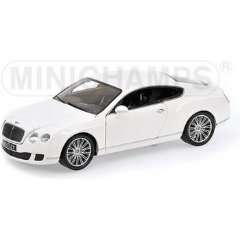 MINICHAMPS 1: 18 bentley continental gt 2008 БЯЛО