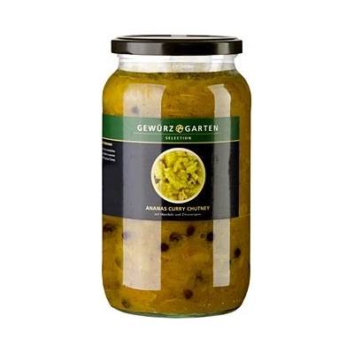 Gewürzgarten ananasové kari chutney s mandlemi, květy bezu a citronovou trávou 900 ml