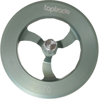 TOPTRADE Fréza ALU, do polystyrenu, vaty, pr. 70mm