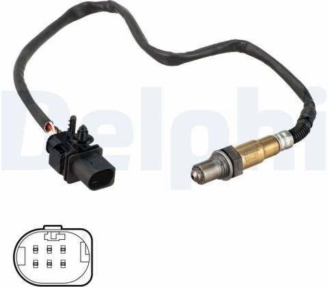 Lambda sonda DELPHI ES21163-12B1 (ES2116312B1)