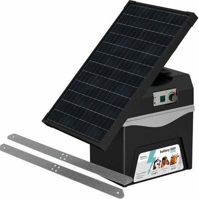 Bateriový zdroj fencee battery DUO BD10 + solární panel 30 W + konzole