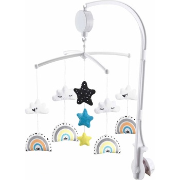 Image 1 of Chipolino Музикална въртележка за легло Chipolino - Небесна шир (MILR02305SKY)