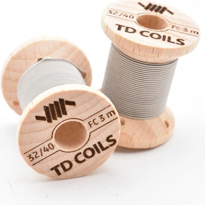TD coils MTL Fused clapton Ni80 beta