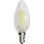 OPTONICA Led КЕНДЪЛ c35 4w 400lm e14 175-265v ДИМИРАЩА 4000k ФИЛАМЕНТ (1469)