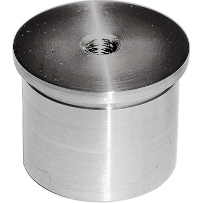 Spodok držiaka madla, lepiaci na ø 42,4 mm, brúsená AISI 304