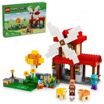 LEGO Minecraft 21262 Farma s větrným mlýnem