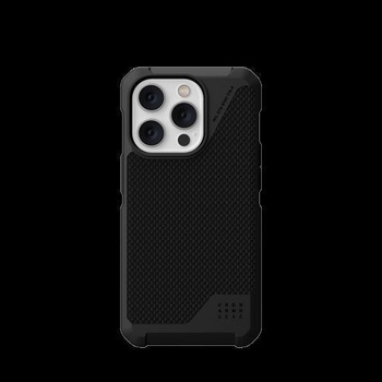 Urban Armor Gear Кейс UAG Metropolis LT за iPhone 14 Pro, съвместим с MagSafe, черен (KXG0074391)