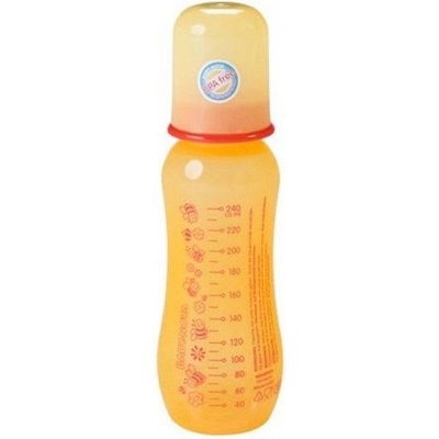 Baby-Nova Baby Nova Пластмасово шише 240 мл. Оранжево (42105)