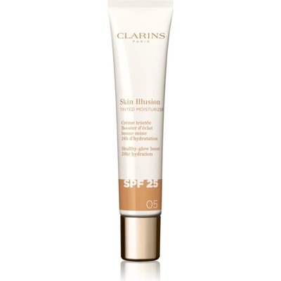 Clarins Skin Illusion Tinted Moisturizer тониращ крем SPF 25 цвят 05 40ml