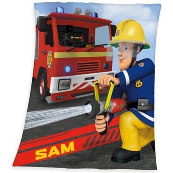 HERDING Fleece deka Požiarnik Sam