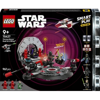 LEGO® Star Wars™ 75427 SMART Play™: Duel v trůnním sále a A-Wing™