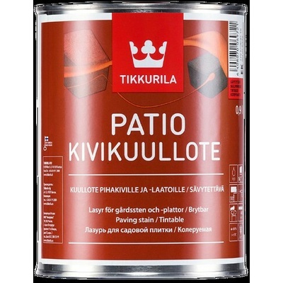 Tikkurila PATIO KIVIKUULLOTE Moridlo na dlažby TVT EK10,9L