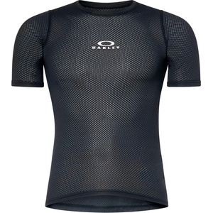 Oakley Мъжка фланелка с къс ръкав за колоездене Oakley Endurance Base Layer S/S Cycling jersey - Blackout (056-3978-0112)