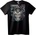 NOONEBRAND Тениска Static механичен лъв - 7XL, Black