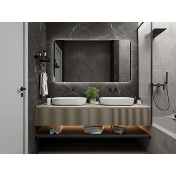 Artalo Atypické LED zrkadlo A10 80 x 100 cm