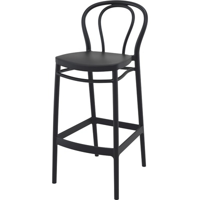 Бар стол Виктор черен