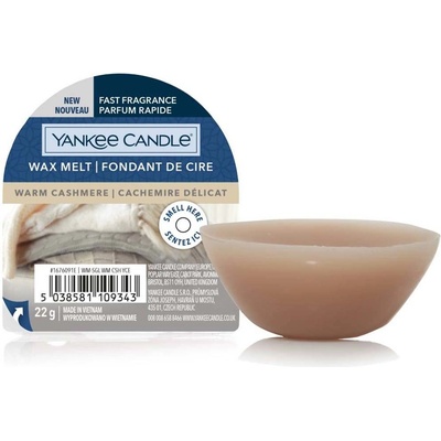 Yankee Candle vonný vosk Warm Cashmere hrejivý kašmír 22 g