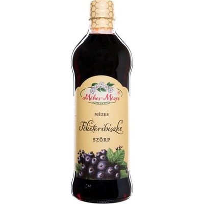 Méhes Mézes Sirup Čierne ríbezle s medom 0,5 l