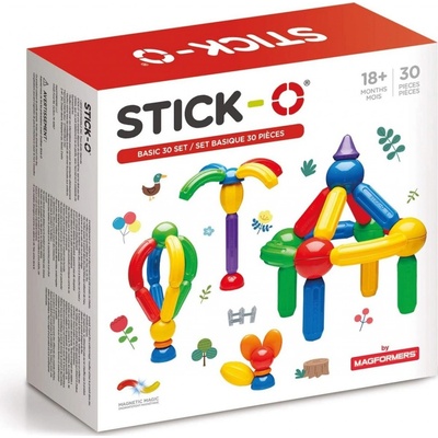 Magformers Stick-O Basic 30ks – Zbozi.Blesk.cz