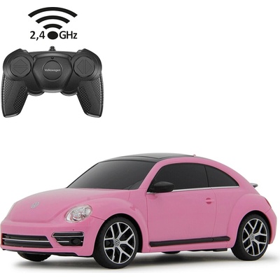 Jamara Volkswagen Beetle RC auto 1:24 ružové 2,4 GHz
