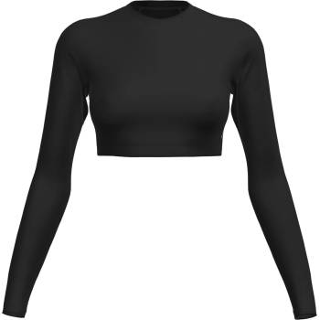 Speedo Къса блуза Speedo Women's Long Sleeve Cropped Top - Grey