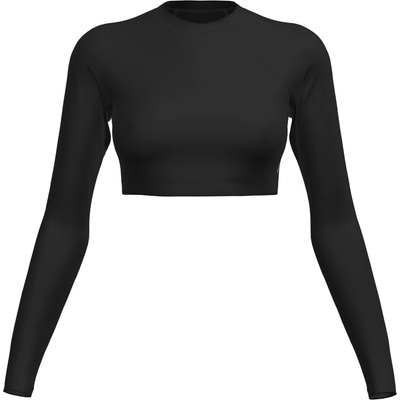 Speedo Къса блуза Speedo Women's Long Sleeve Cropped Top - Grey