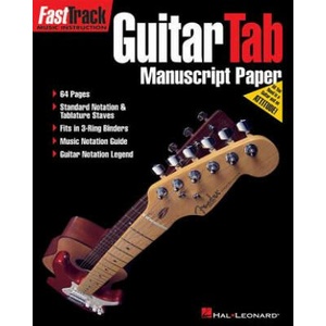 FastTrack - Guitar Tab Manuscript Paper | Hal Leonard Corp (2010)