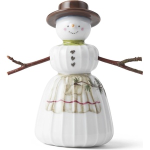 Kähler Design Порцеланова Коледна фигурка (височина 9 cm) Hammershøi Snowwife - Kähler Design (692662)