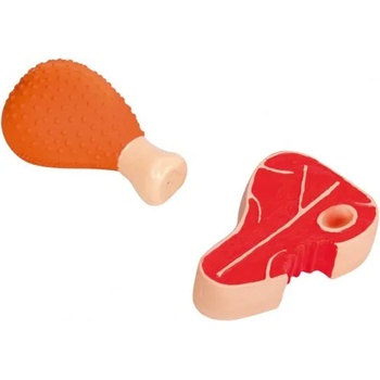 Image 1 of NOBBY Играчка за куче латекс "Barbecue" 13, 5 + 15 см NOBBY Германия 62377