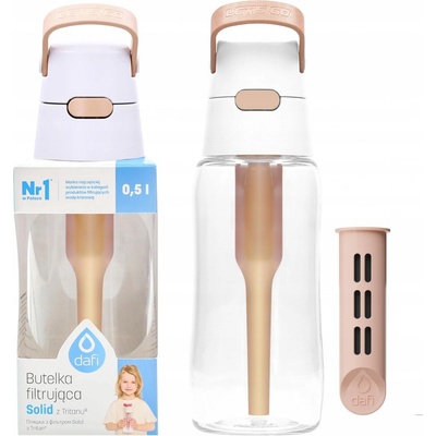 Filtrační láhev Dafi SOLID 0,5 l cappuccino