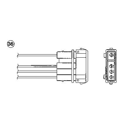 Lambda sonda NGK OZA527-E14