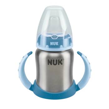 Nuk Шише от неръждаема стомана Nuk First Choice - 125 ml, синьо (10255247)