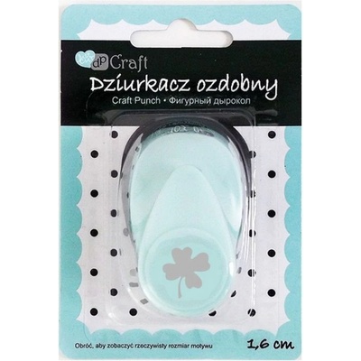 Děrovačka dekorační čtyřlístek 16 mm