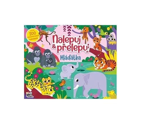 Nalepuj a přelepuj mláďata