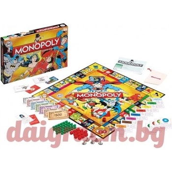 Image 1 of Winning Moves Настолна игра Монополи dc Комикс (wm22545)