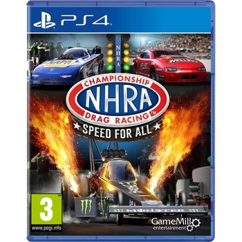 Image 1 of GameMill Entertainment NHRA Championship Drag Racing Speed For All (PS4)