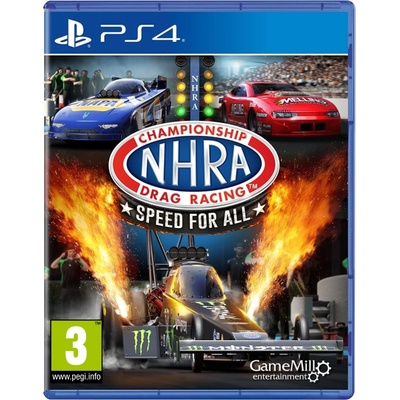 GameMill Entertainment NHRA Championship Drag Racing Speed For All (PS4)