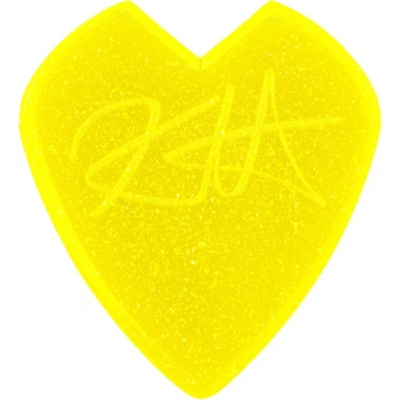 Dunlop Kirk Hammett Jazz III Pick Yellow Glitter, 24 ks