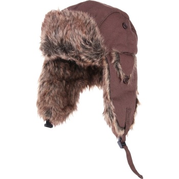 Fostex Canvas beranice s kožíškem hnědá