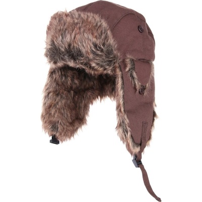 Fostex Canvas beranice s kožíškem hnědá