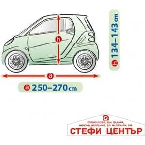 Kegel-Blazusiak Покривало Kegel серия Mobile размер S1 сиво за хечбек (06117) - steficenter