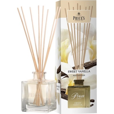 Price´s FRAGRANCE vonný difuzér Sladká vanilka 100 ml