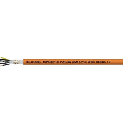 Helu TOPSERV® 113 707228 servo kábel 4 G 1 mm² + 2 x 0.50 mm² 500 m oranžová