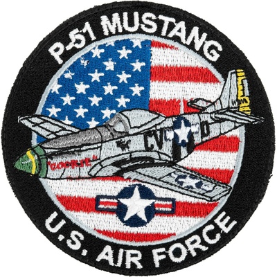 Nášivka PiK U.S. Air Force P-51 Mustang