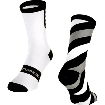 Force ponožky SLANTED zebra