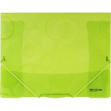 Desky na dokumenty s chlopněmi a gumičkou Neo Colori - A4, zelené