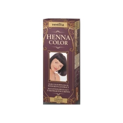 Venita henna color barvící balzám na vlasy 17 AUBERGINE 75 ml