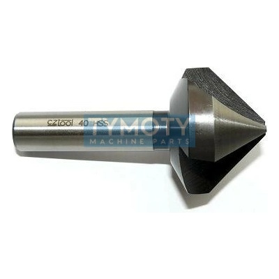 Záhlbník kužeľový trojbritý 90° HSS, 221625.2, 8 mm /741 080/