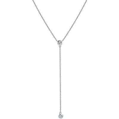 Hot Diamonds Elegantný strieborný náhrdelník s diamantom DN176
